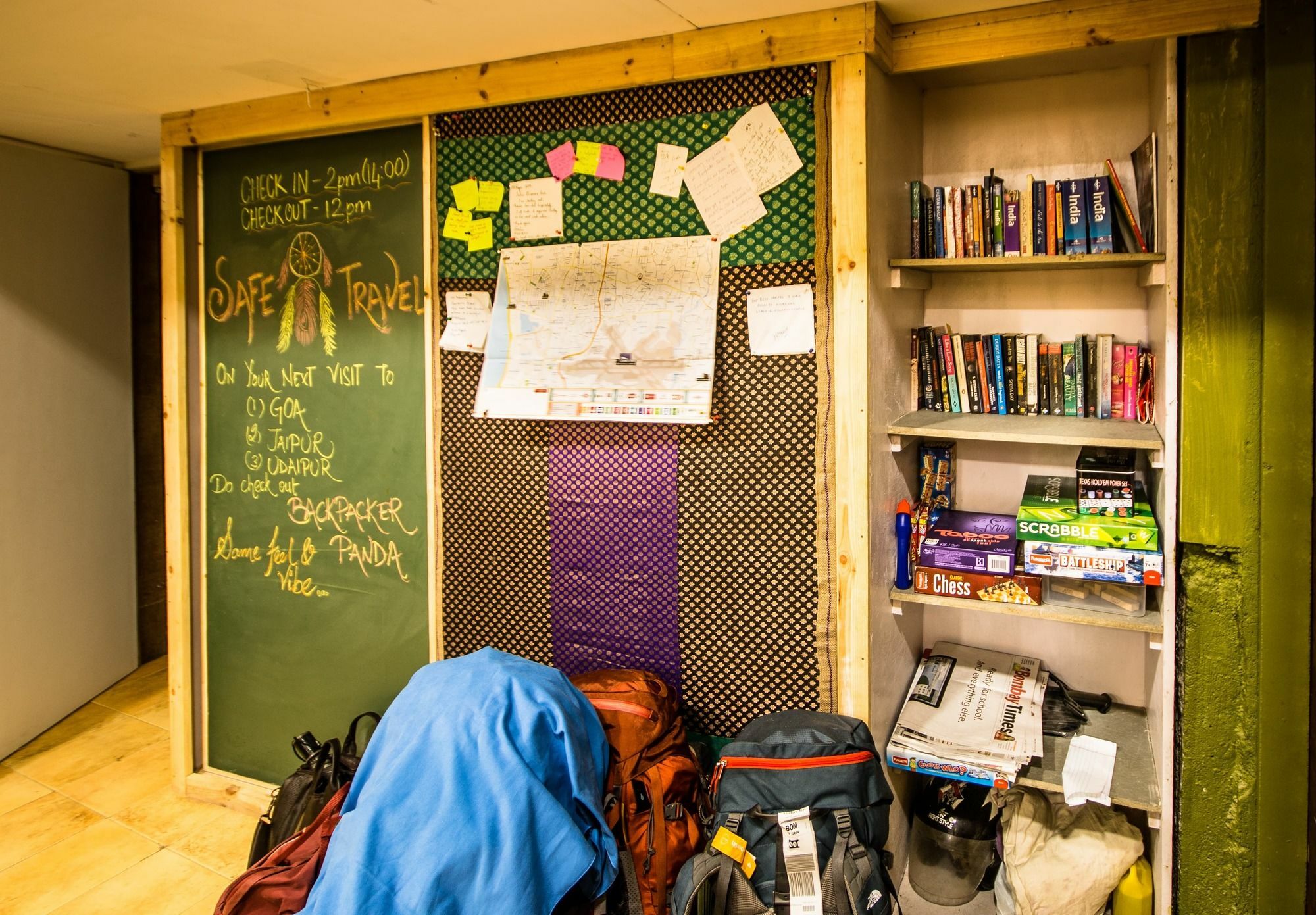 Backpackers Villa Mumbai Bagian luar foto